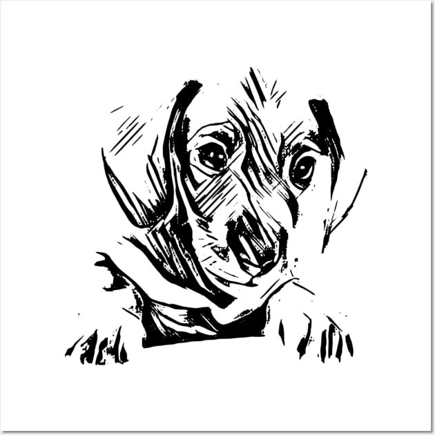 Dachshund Wall Art by Nimmersatt